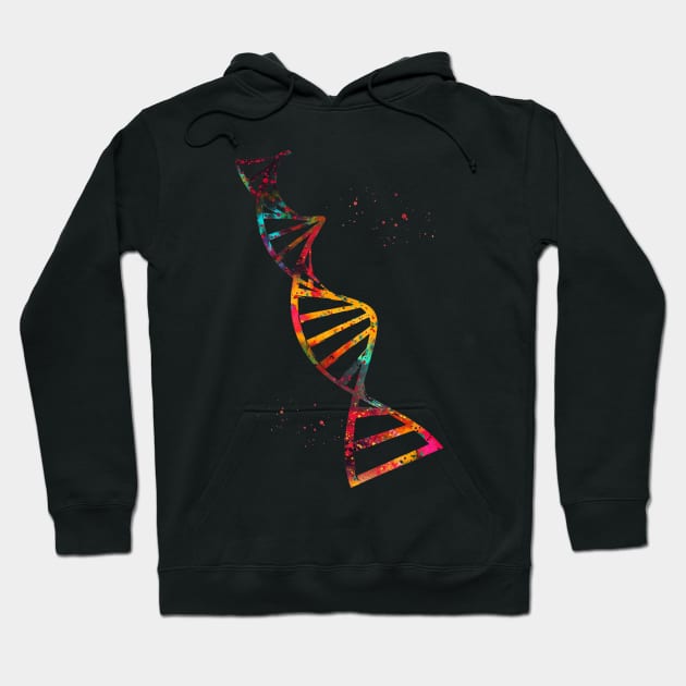 Double helix Hoodie by erzebeth